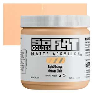Golden - Golden Soflat Matte Akrilik Boya 473Ml S4 Light Orange