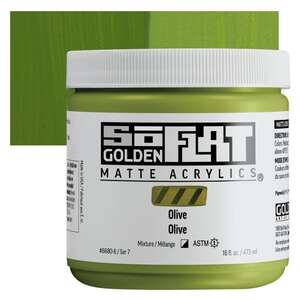 Golden Soflat Matte Akrilik Boya 473Ml S7 Olive - Golden