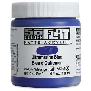 Golden Soflat Matte Akrilik Boya 118Ml S2 Ultramarine Blue - 3