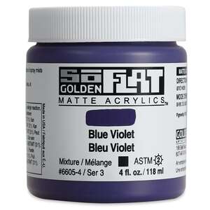 Golden Soflat Matte Akrilik Boya 118Ml S3 Blue Violet - 3