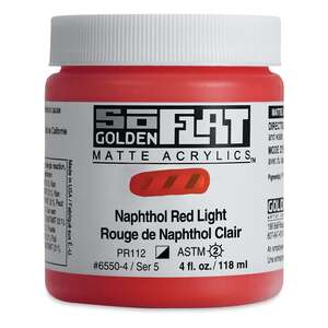 Golden Soflat Matte Akrilik Boya 118Ml S5 Naphthol Red Light - Thumbnail
