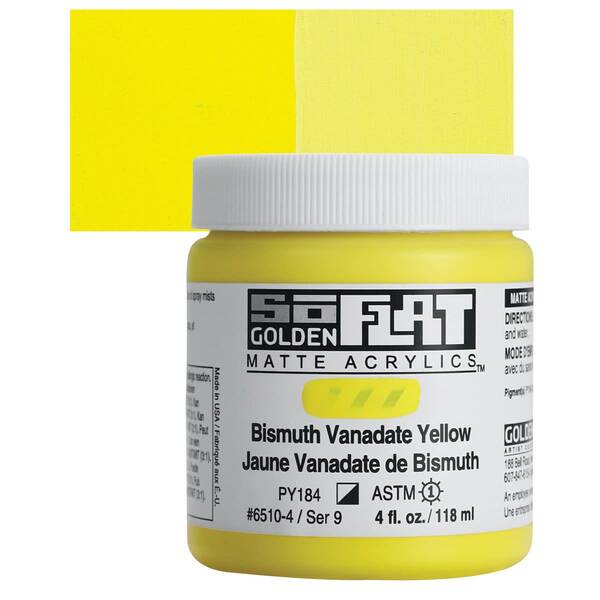 Golden Soflat Matte Akrilik Boya 118Ml S9 Bismuth Vanadate Yellow - 1