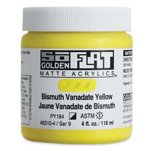 Golden Soflat Matte Akrilik Boya 118Ml S9 Bismuth Vanadate Yellow - 3