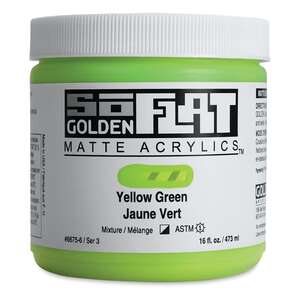 Golden Soflat Matte Akrilik Boya 473Ml S3 Yellow Green - Thumbnail