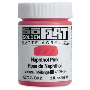 Golden Soflat Matte Akrilik Boya 59Ml S2 Naphthol Pink - 3