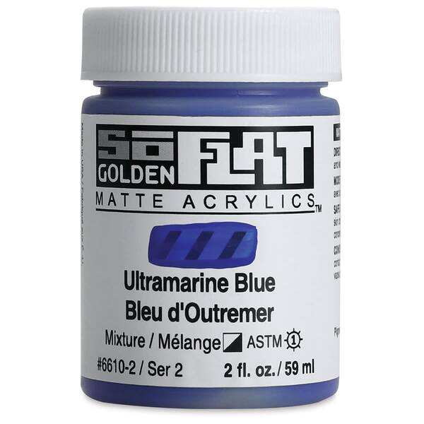 Golden Soflat Matte Akrilik Boya 59Ml S2 Ultramarine Blue - 3