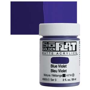 Golden Soflat Matte Akrilik Boya 59Ml S3 Blue Violet - 1