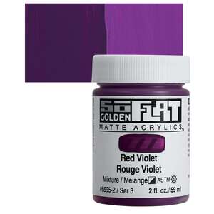 Golden Soflat Matte Akrilik Boya 59Ml S3 Red Violet - 1