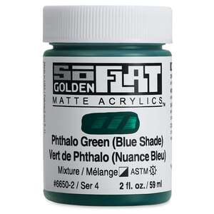 Golden Soflat Matte Akrilik Boya 59Ml S4 Phthalo Green(Blue Shade) - 3