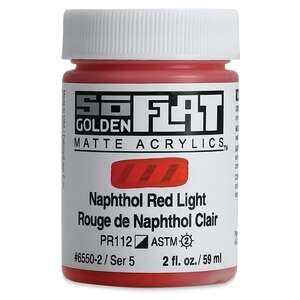 Golden Soflat Matte Akrilik Boya 59Ml S5 Naphthol Red Light - 3