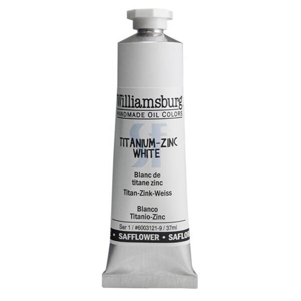 Golden Willamsburg El Yapımı Yağlı Boya 37 ML S1 Titanium-Zinc White - 1