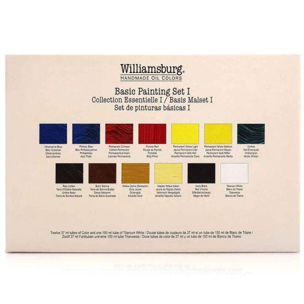Golden Williamsburg Basic Painting Set 2 - El Yapımı Yağlı Boya Seti - 2