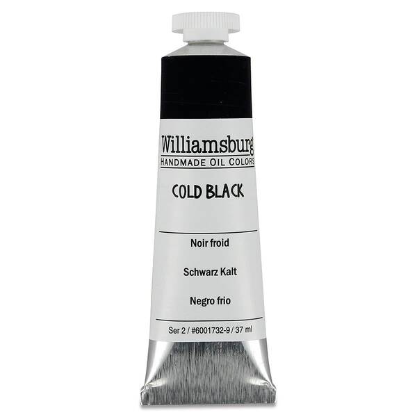 Golden Williamsburg El Yapımı Yağlı Boya 150 Ml S2 Cold Black - 3