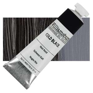 Golden Williamsburg El Yapımı Yağlı Boya 150 Ml S2 Cold Black - Williamsburg