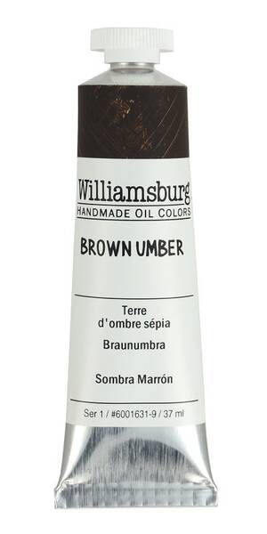 Golden Williamsburg El Yapımı Yağlı Boya 37 Ml S1 Brown Umber - 3