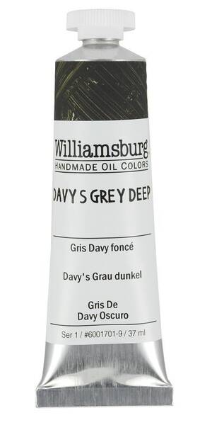 Golden Williamsburg El Yapımı Yağlı Boya 37 Ml S1 Davy's Grey Deep - 3