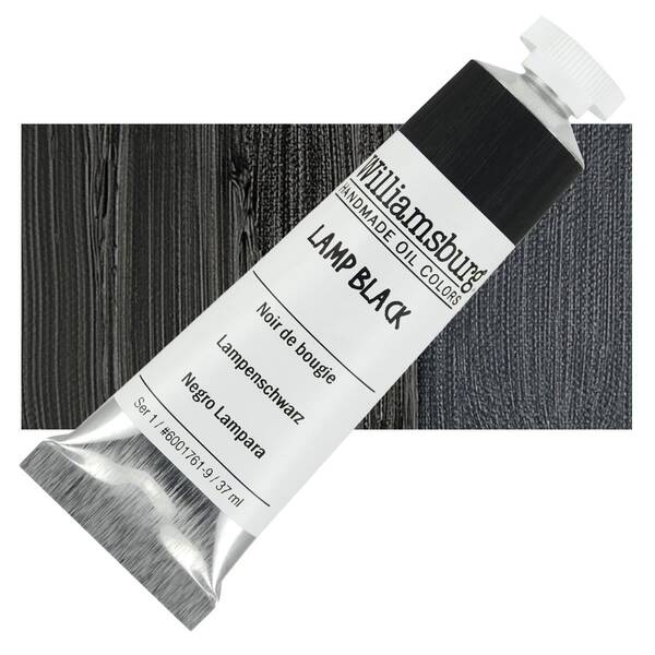 Golden Williamsburg El Yapımı Yağlı Boya 37 Ml S1 Lamp Black - 1