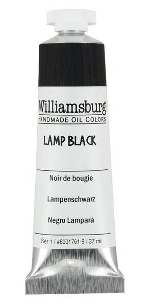 Golden Williamsburg El Yapımı Yağlı Boya 37 Ml S1 Lamp Black