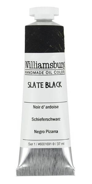 Golden Williamsburg El Yapımı Yağlı Boya 37 Ml S1 Slate Black - 2