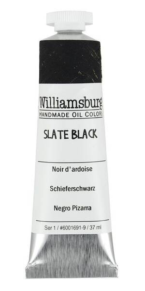 Golden Williamsburg El Yapımı Yağlı Boya 37 Ml S1 Slate Black