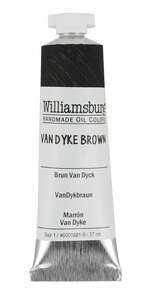 Golden Williamsburg El Yapımı Yağlı Boya 37 Ml S1 Van Dyke Brown - 3