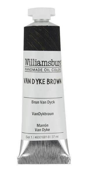 Golden Williamsburg El Yapımı Yağlı Boya 37 Ml S1 Van Dyke Brown - 3