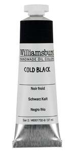 Golden Williamsburg El Yapımı Yağlı Boya 37 Ml S2 Cold Black - 3