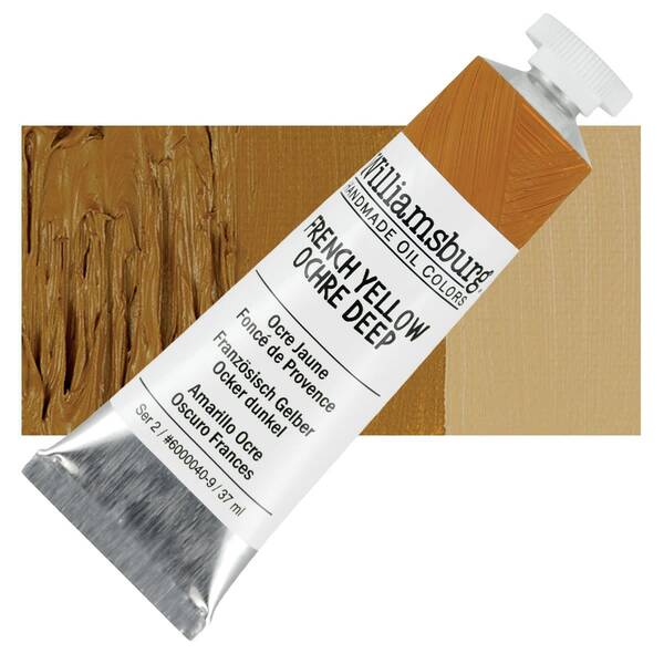 Golden Williamsburg El Yapımı Yağlı Boya 37 Ml S2 French Yellow Ochre Deep - 1