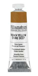 Golden Williamsburg El Yapımı Yağlı Boya 37 Ml S2 French Yellow Ochre Deep - 3