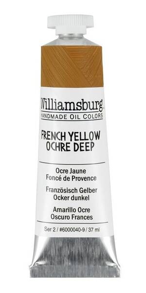 Golden Williamsburg El Yapımı Yağlı Boya 37 Ml S2 French Yellow Ochre Deep - 3