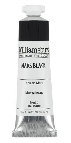 Golden Williamsburg El Yapımı Yağlı Boya 37 Ml S2 Mars Black - 3