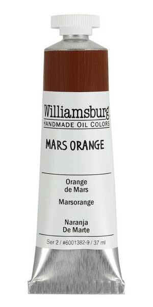 Golden Williamsburg El Yapımı Yağlı Boya 37 Ml S2 Mars Orange - 3