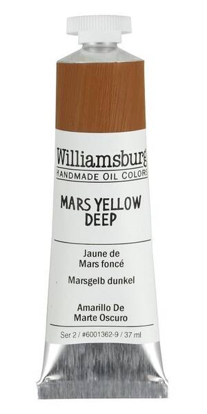 Golden Williamsburg El Yapımı Yağlı Boya 37 Ml S2 Mars Yellow Deep - 3