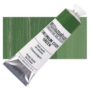 Golden Williamsburg El Yapımı Yağlı Boya 37 Ml S3 Chromium Oxide Green - 1