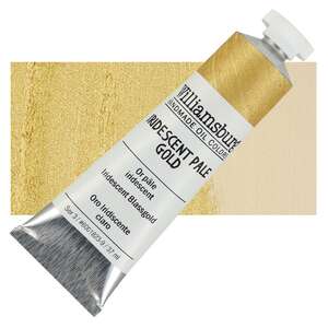 Golden Williamsburg El Yapımı Yağlı Boya 37 Ml S3 Iridescent Pale Gold - 1