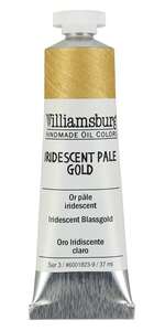 Golden Williamsburg El Yapımı Yağlı Boya 37 Ml S3 Iridescent Pale Gold - 3