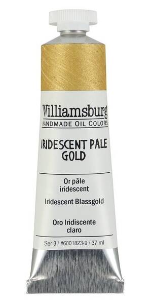 Golden Williamsburg El Yapımı Yağlı Boya 37 Ml S3 Iridescent Pale Gold - 3