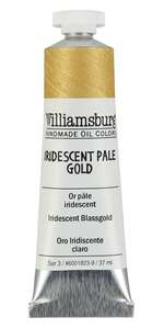Golden Williamsburg El Yapımı Yağlı Boya 37 Ml S3 Iridescent Pale Gold - Thumbnail