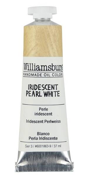 Golden Williamsburg El Yapımı Yağlı Boya 37 Ml S3 Iridescent Pearl White