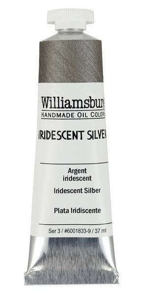 Golden Williamsburg El Yapımı Yağlı Boya 37 Ml S3 Iridescent Silver - 3