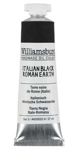 Golden Williamsburg El Yapımı Yağlı Boya 37 Ml S3 Italian Black Roman Earth - 2