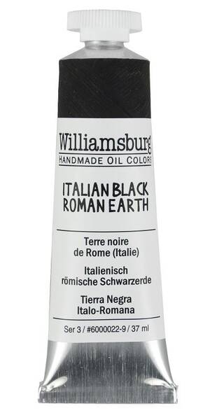 Golden Williamsburg El Yapımı Yağlı Boya 37 Ml S3 Italian Black Roman Earth