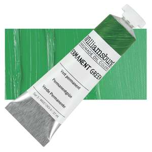 Golden Williamsburg El Yapımı Yağlı Boya 37 Ml S3 Permanent Green - 1