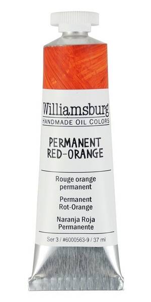 Golden Williamsburg El Yapımı Yağlı Boya 37 Ml S3 Permanent Red Orange - 3