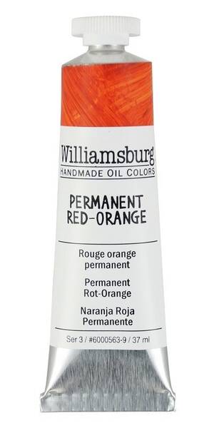 Golden Williamsburg El Yapımı Yağlı Boya 37 Ml S3 Permanent Red Orange