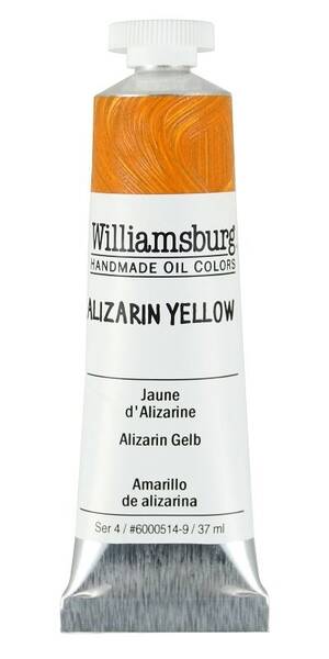 Golden Williamsburg El Yapımı Yağlı Boya 37 Ml S4 Alizarin Yellow