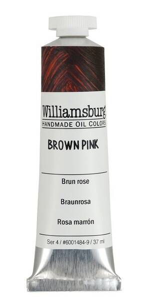 Golden Williamsburg El Yapımı Yağlı Boya 37 Ml S4 Brown Pink - 3