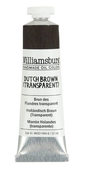 Golden Williamsburg El Yapımı Yağlı Boya 37 Ml S4 Dutchbrown Transparent - 3