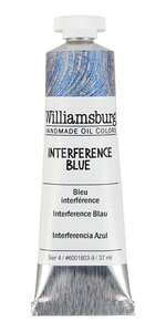 Golden Williamsburg El Yapımı Yağlı Boya 37 Ml S4 Interference Blue - Thumbnail