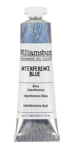Golden Williamsburg El Yapımı Yağlı Boya 37 Ml S4 Interference Blue